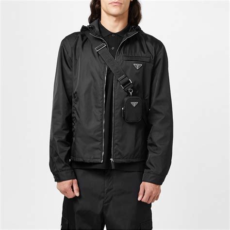 men prada down jacket|Prada windbreaker men's.